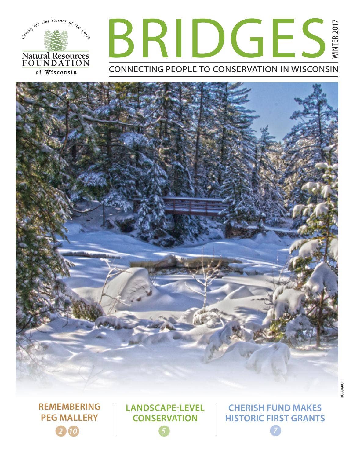 Bridges Winter 2017 by Natural Resources Foundation of Wisconsin - Issuu