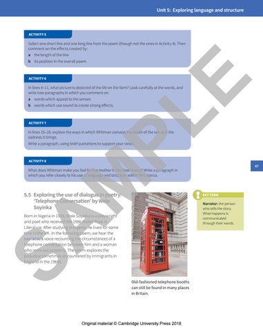 Preview Cambridge IGCSE and O Level Literature in English Coursebook by ...