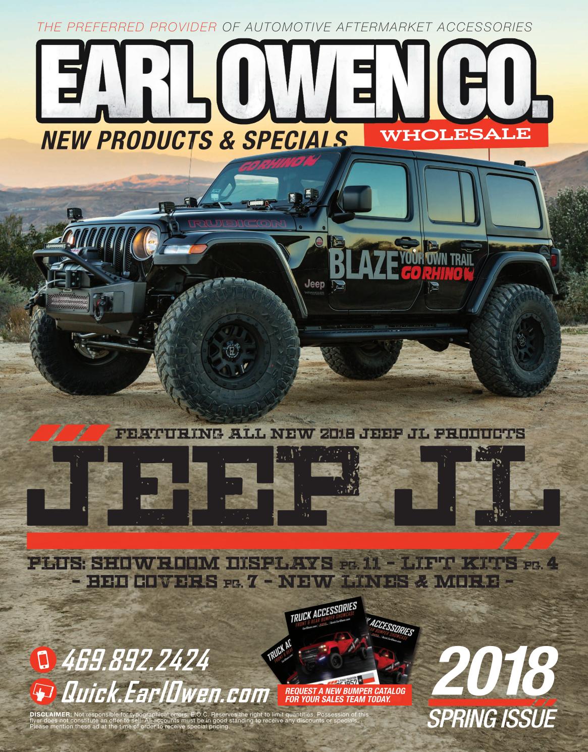 Earl Owen Co. New Products & Specials Spring Issue by Earl Owen Company