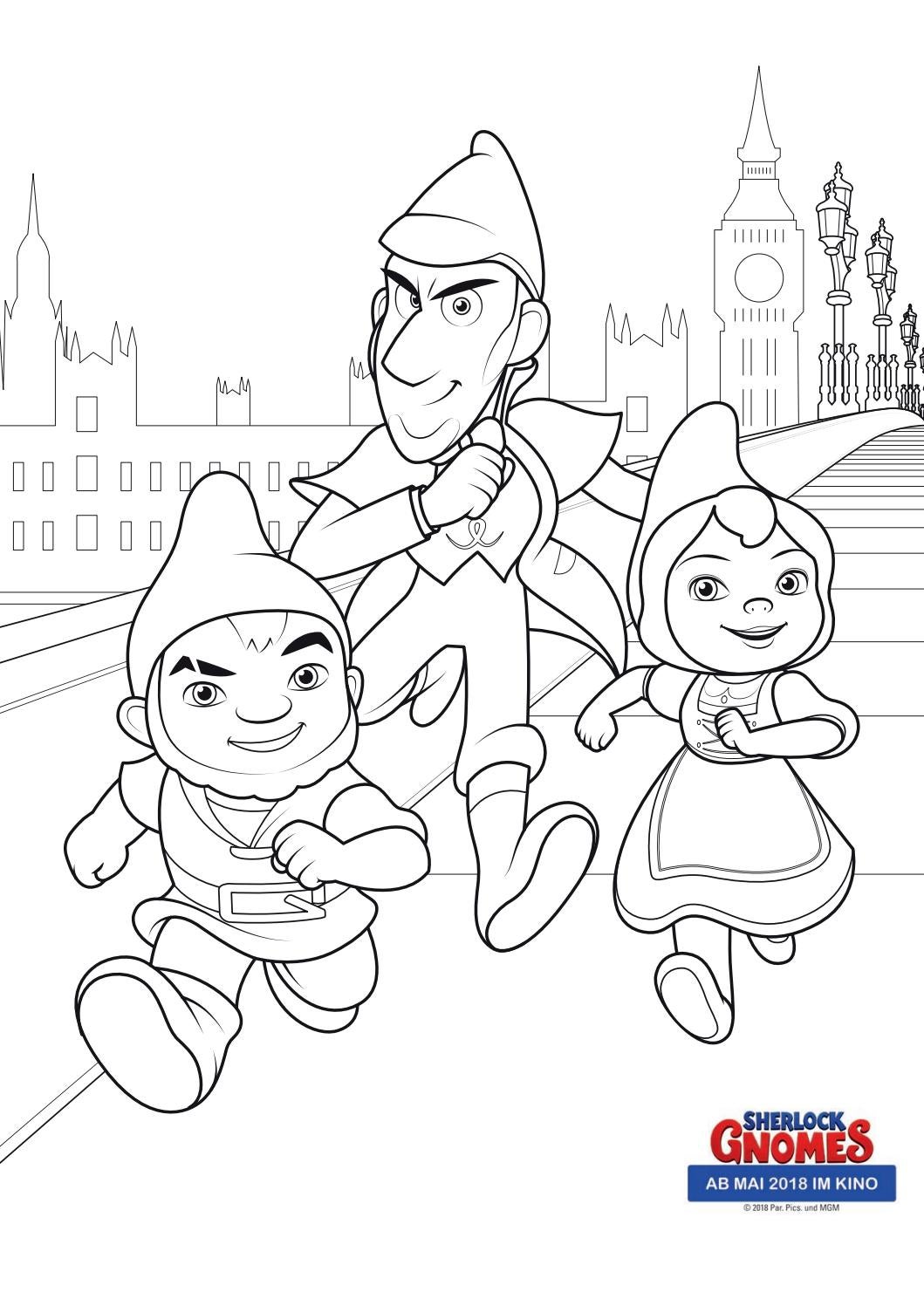 Sherlock Gnomes Malvorlagen by CINEPLEX Issuu