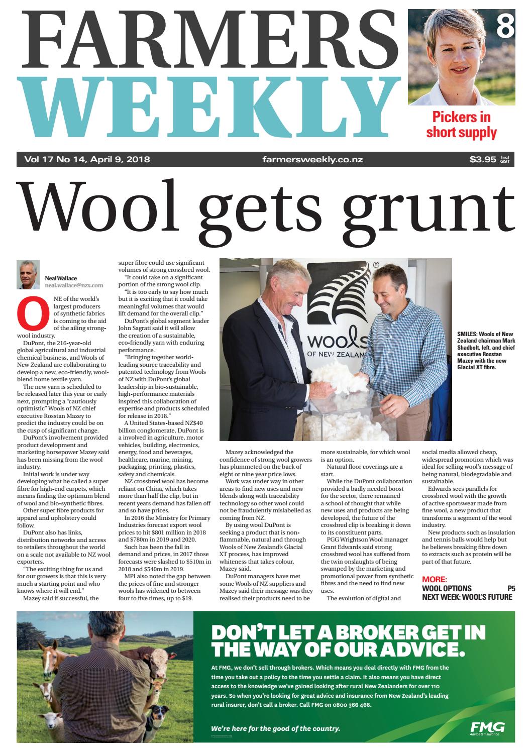 Farmers Weekly NZ April 9 2018 by AgriHQ Issuu