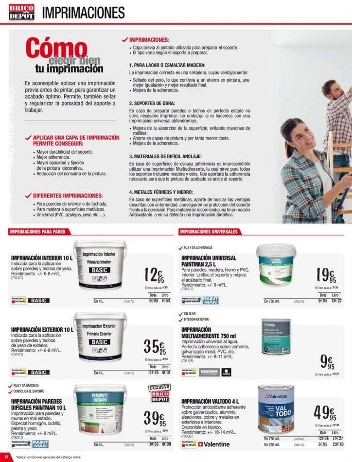 Catálogo brico depot pintura 2018 by Ofertas Supermercados Issuu