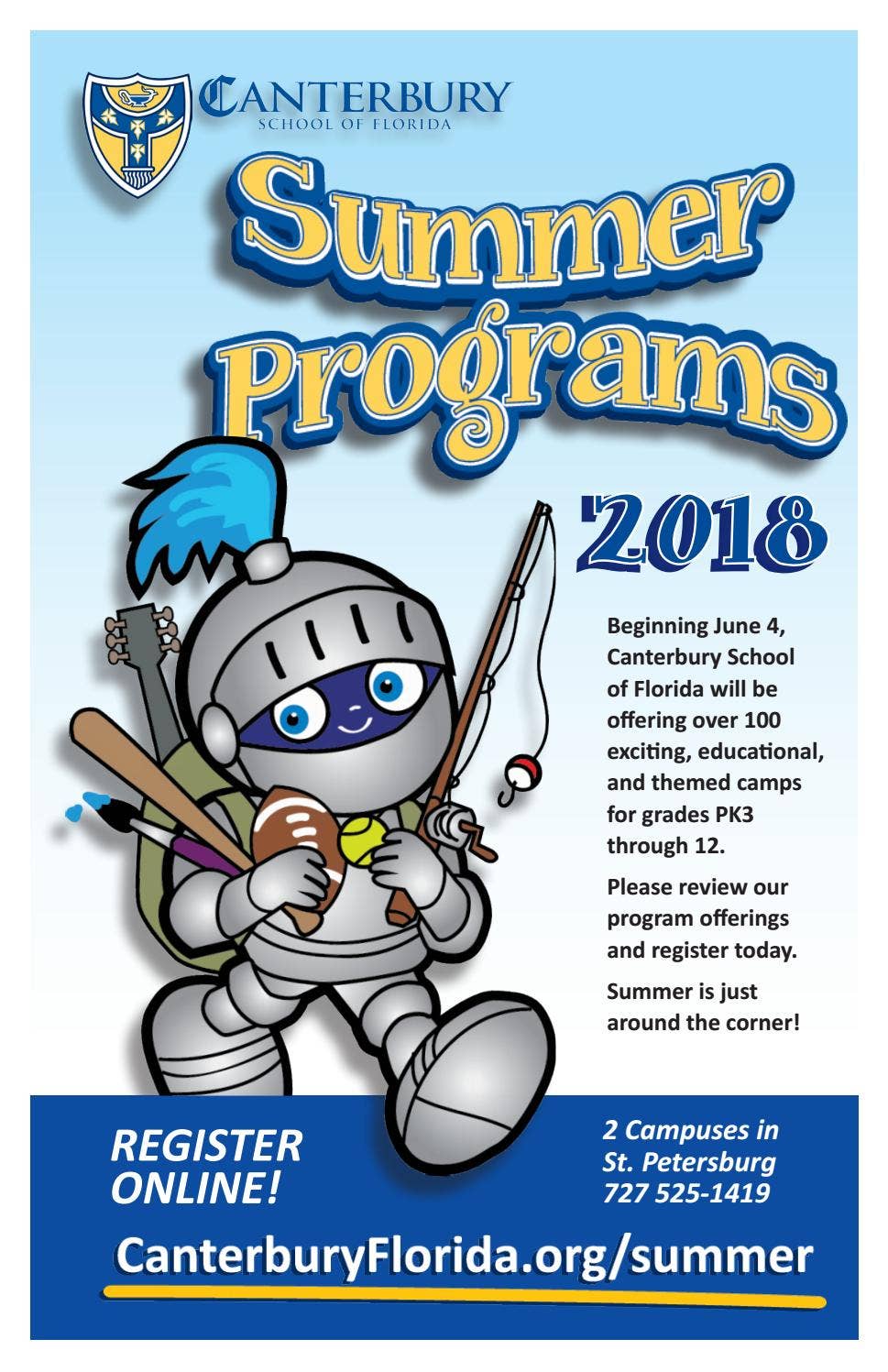 2018 Summer Programs by Canterbury School of Florida - Issuu