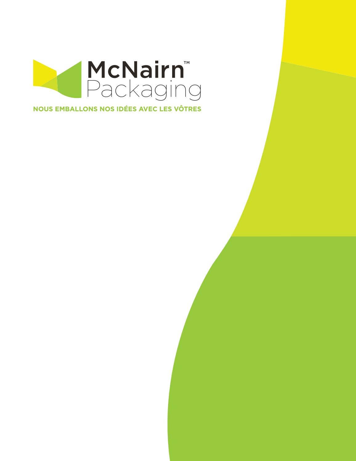 McNairn Packaging Catalogue de Produits Canada by McNairn Packaging