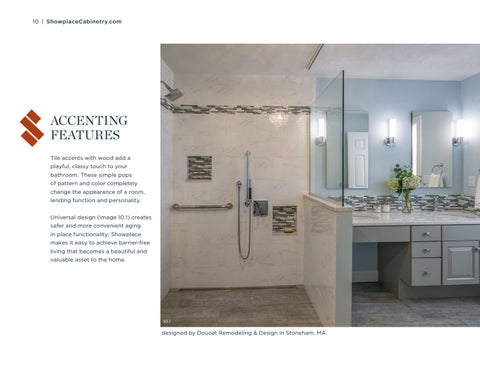 Showplace Cabinetry 家具目录 · for the 卫浴 第 10 页