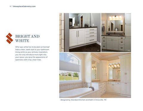 Showplace Cabinetry 家具目录 · for the 卫浴 第 4 页