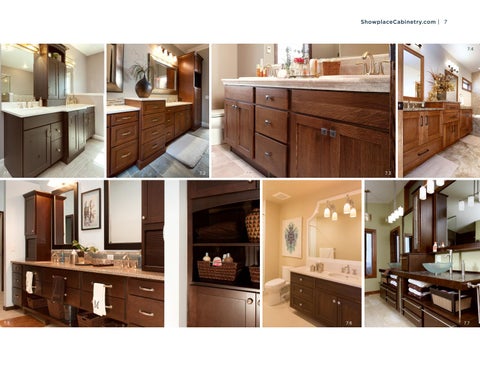 Showplace Cabinetry 家具目录 · for the 卫浴 第 7 页