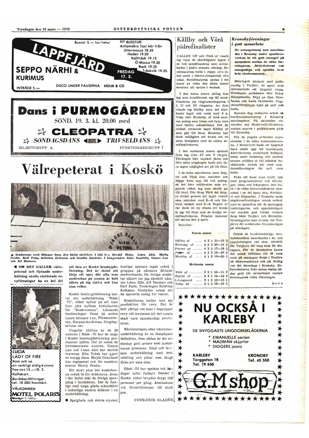 Op Nr 11 1978 By Osterbottniska Posten Issuu
