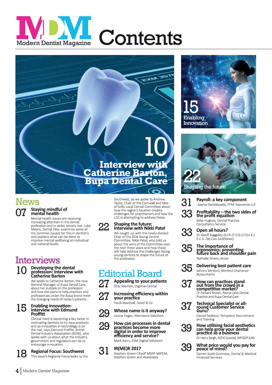 Modern Dentist Magazine Issue 2 by Charlton Grant Issuu