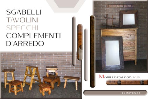 LiberoMondo 家具目录 · Catalogo 家具 e complementi di 家具 2018 第 20 页