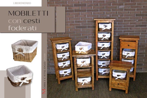 LiberoMondo 家具目录 · Catalogo 家具 e complementi di 家具 2018 第 3 页