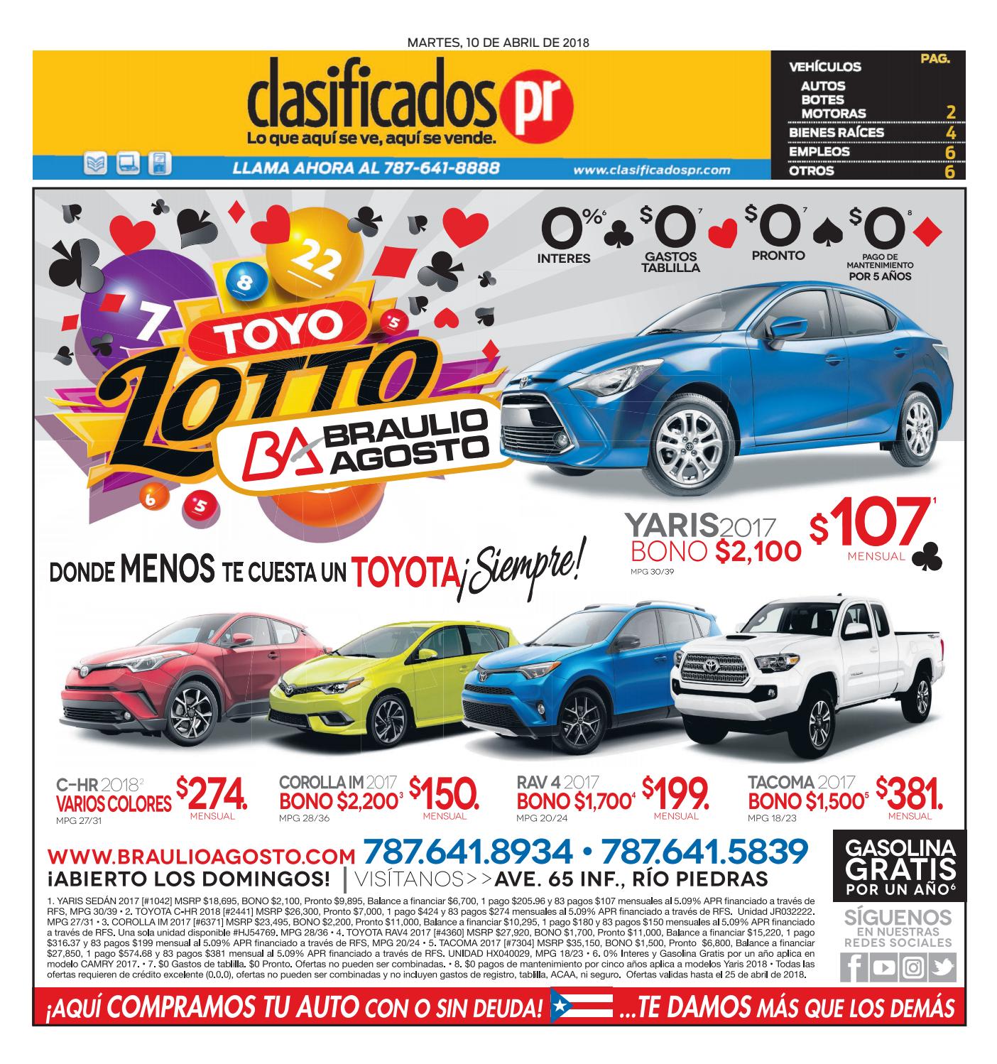 ClasificadosPR 04 10 2018 by Issuu