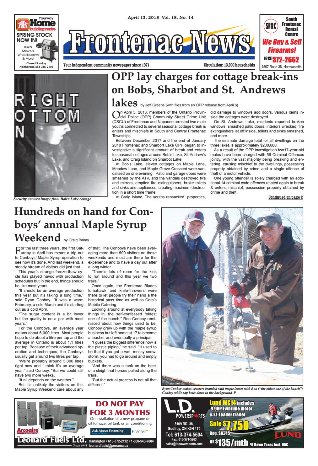 No 18 Vol 14 By Frontenac News Issuu