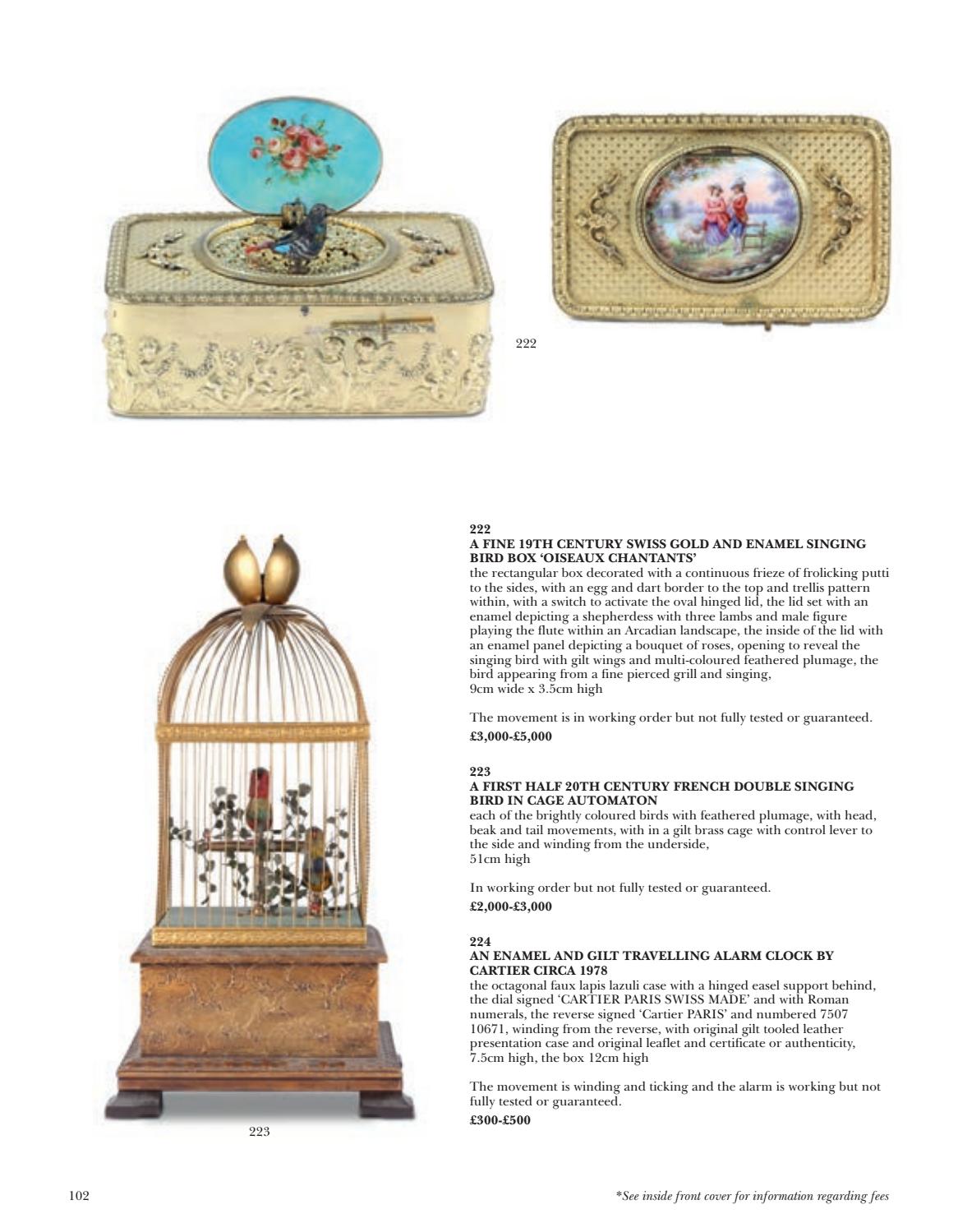 Chiswick Auctions March 2018 European Works Of Art Clocks
