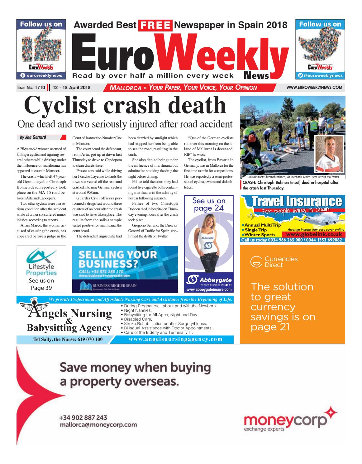 Euro Weekly News - Mallorca 12 - 18 April 2018 Issue 1710 by ... - 