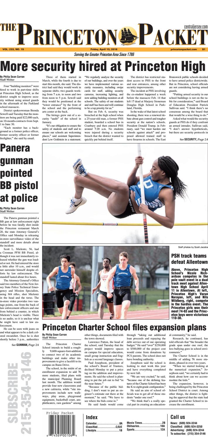 20180413 The Princeton Packet by NEWSPAPERS Issuu