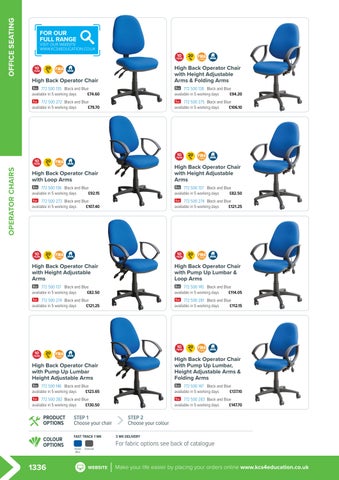 KCS 家具目录 办公 坐具 2018/19 第 2 页