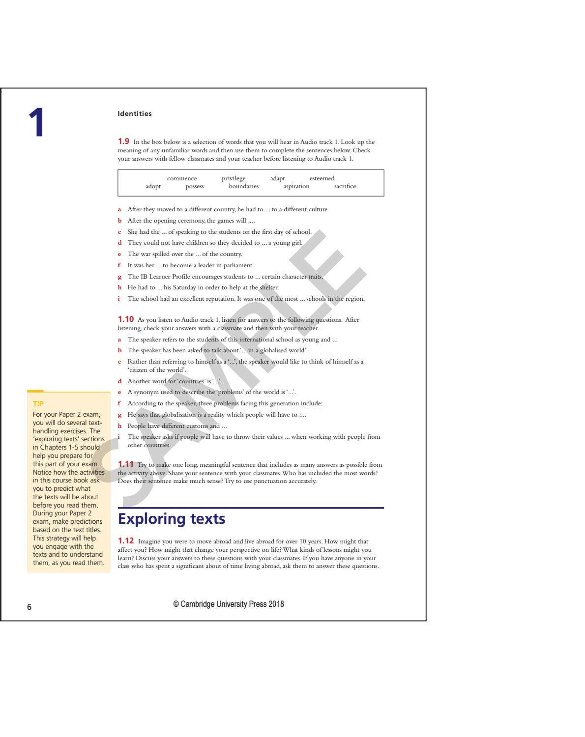 Preview English B for the IB Diploma by Cambridge International ...