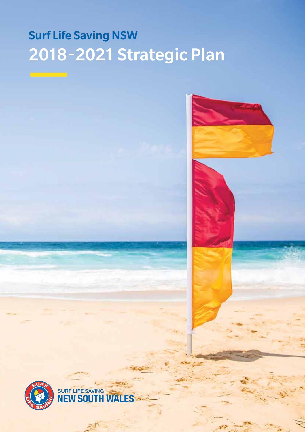 Surf Life Saving NSW 2018 2021 Strategic Plan by Surf Life Saving NSW