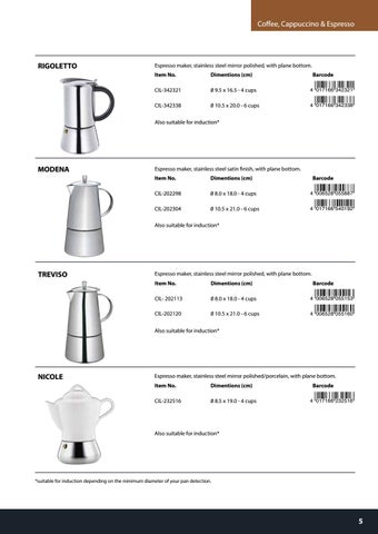 Cilio zassenhaus coffee special 家具手册 no pricing lr 第 5 页