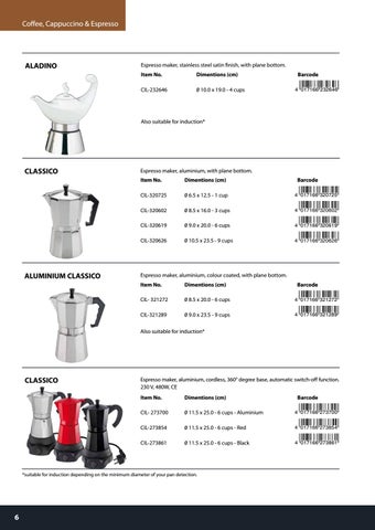 Cilio zassenhaus coffee special 家具手册 no pricing lr 第 6 页