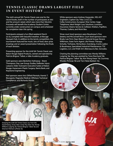 SJA Connections (Spring 2018) by St. Joseph's Academy - Issuu