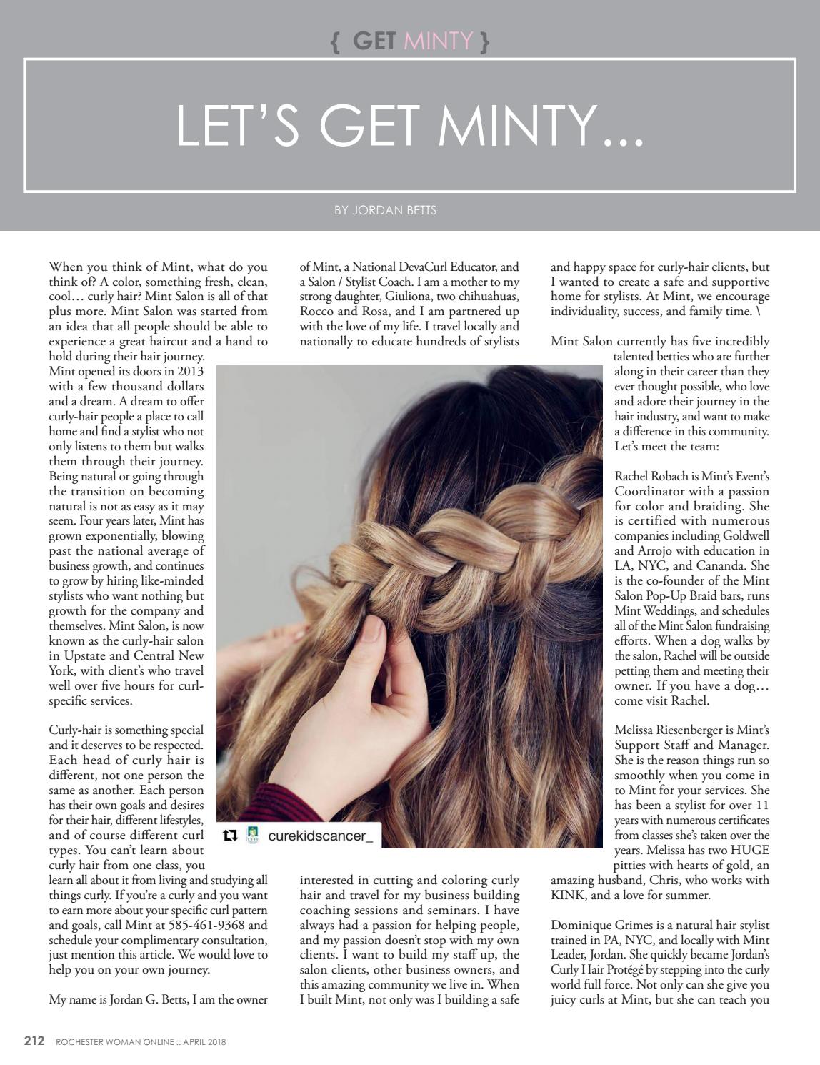 Rwo April 2018 Part 1 By Rochester Woman Online Issuu