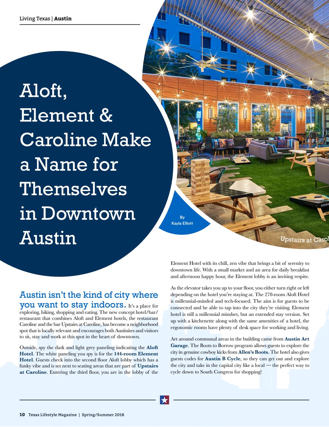 Texas Lifestyle Magazine Spring 2018 by Texas Lifestyle Magazine Issuu