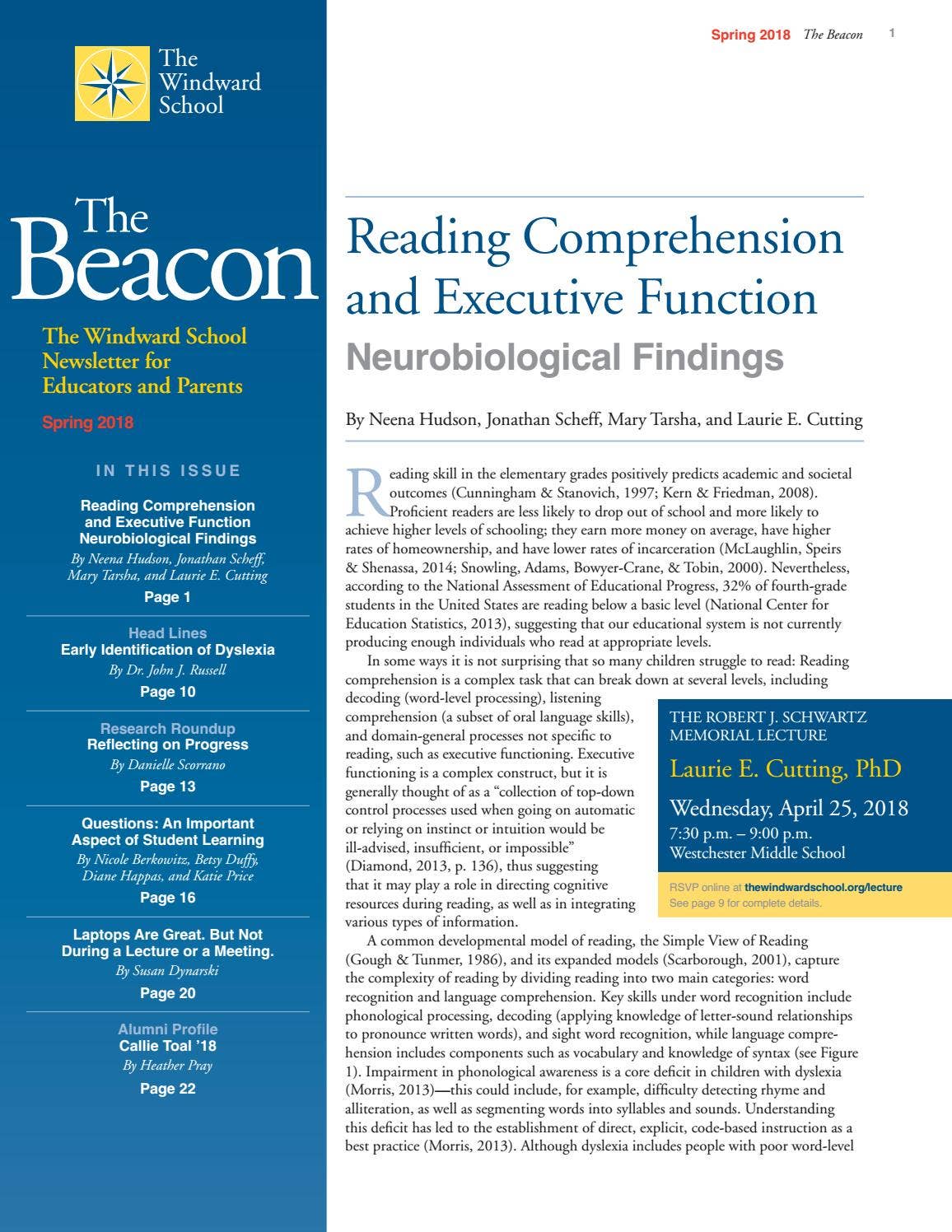 The Beacon Spring 2018 by The Windward School - Issuu