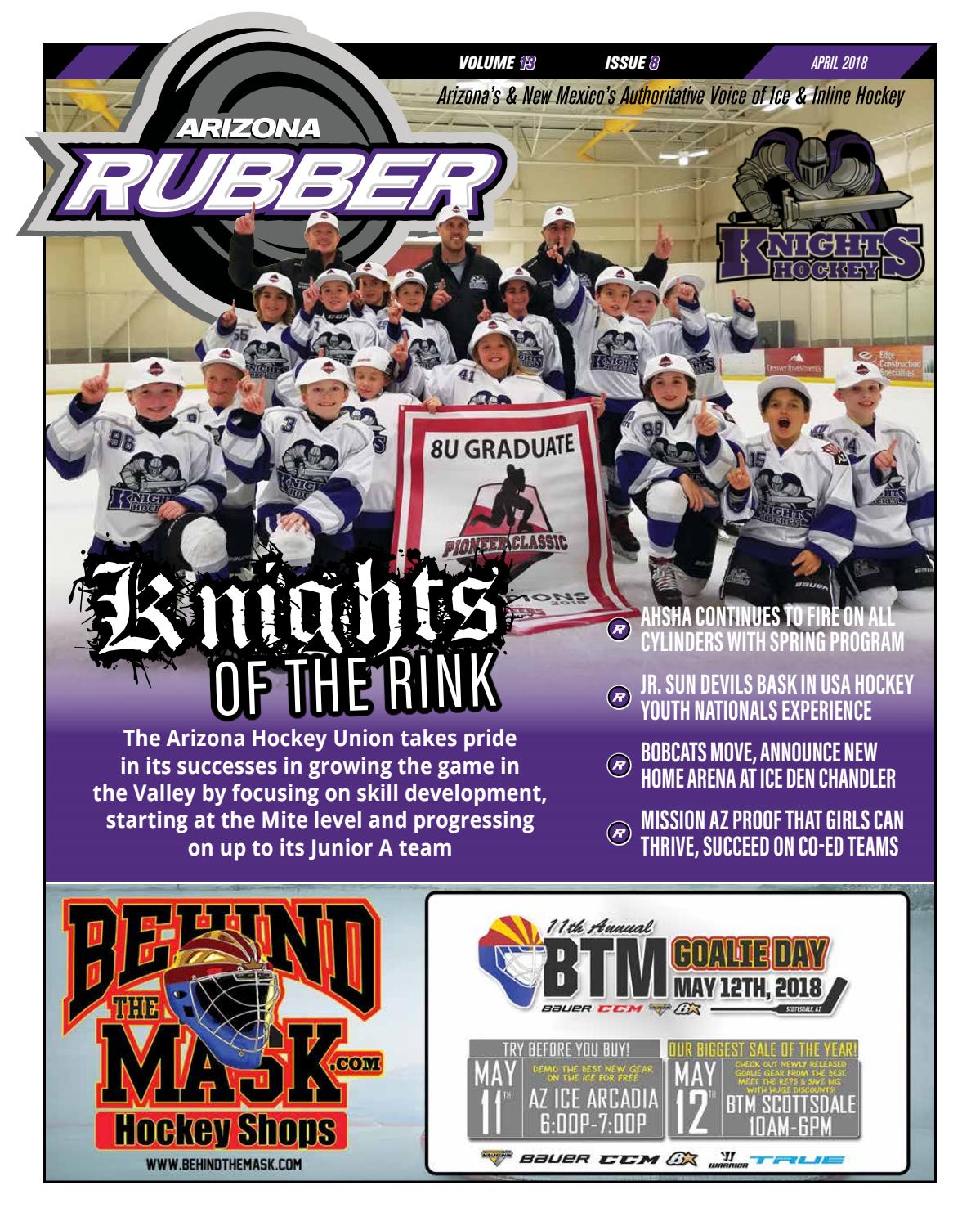 arizona rubber magazine april 2018 by rubber hockey magazines issuu chandler flyers v stellar development corp