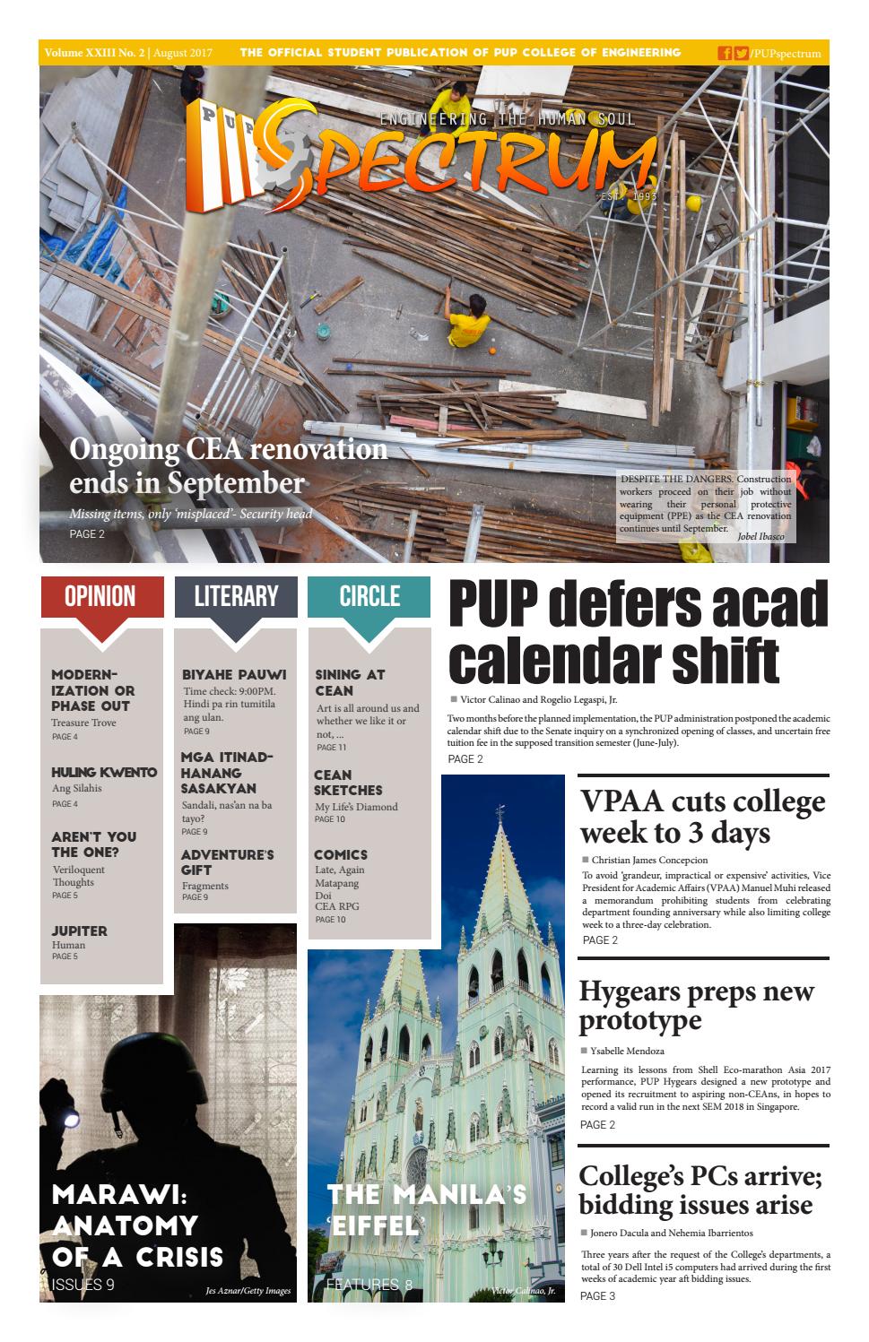 Engineering SPECTRUM Volume XXIII No. 2 by Engineering SPECTRUM - Issuu