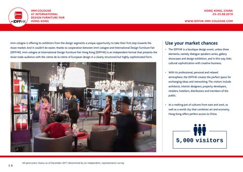 Koelnmesse GmbH 家具目录 · 全球 Competence in 家具 , Interiors and Design 第 10 页