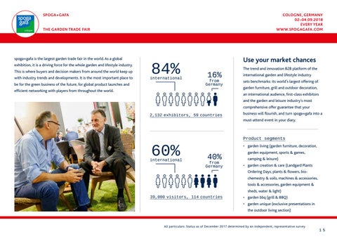 Koelnmesse GmbH 家具目录 · 全球 Competence in 家具 , Interiors and Design 第 15 页