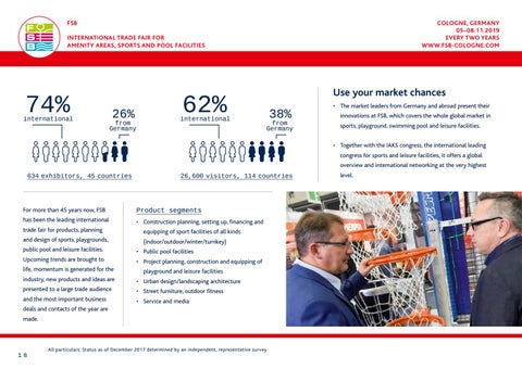 Koelnmesse GmbH 家具目录 · 全球 Competence in 家具 , Interiors and Design 第 16 页