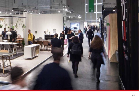 Koelnmesse GmbH 家具目录 · 全球 Competence in 家具 , Interiors and Design 第 23 页