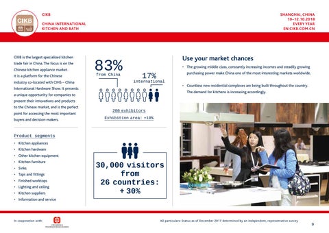 Koelnmesse GmbH 家具目录 · 全球 Competence in 家具 , Interiors and Design 第 9 页