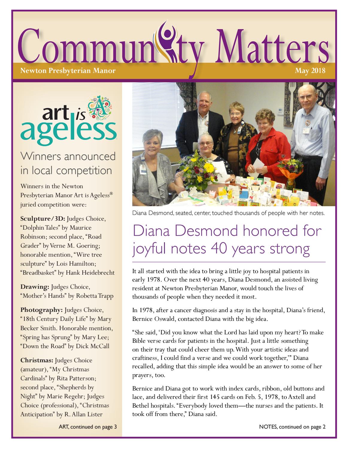 Newton Community Matters May 2018 by