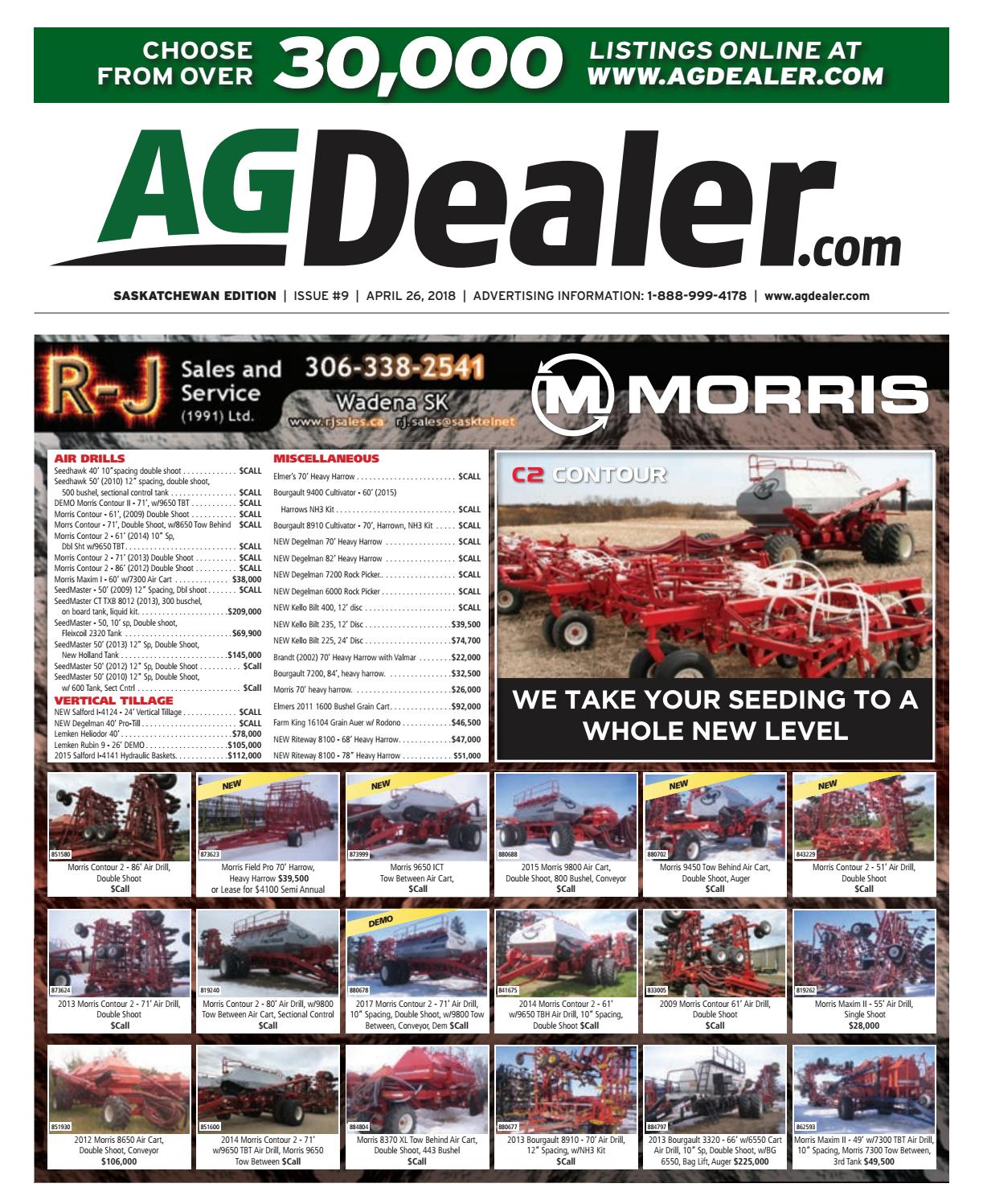 Wheel &amp; Deal Saskatchewan, April 26, 2018 by Farm Business  Communications - issuu