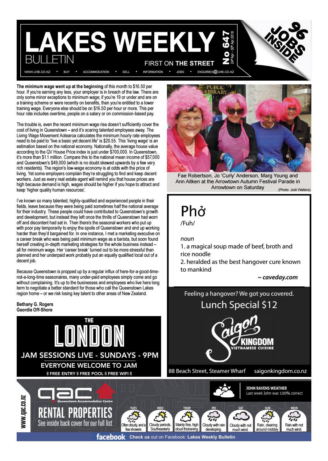 Issue 647 web by Lakes Weekly Bulletin Issuu