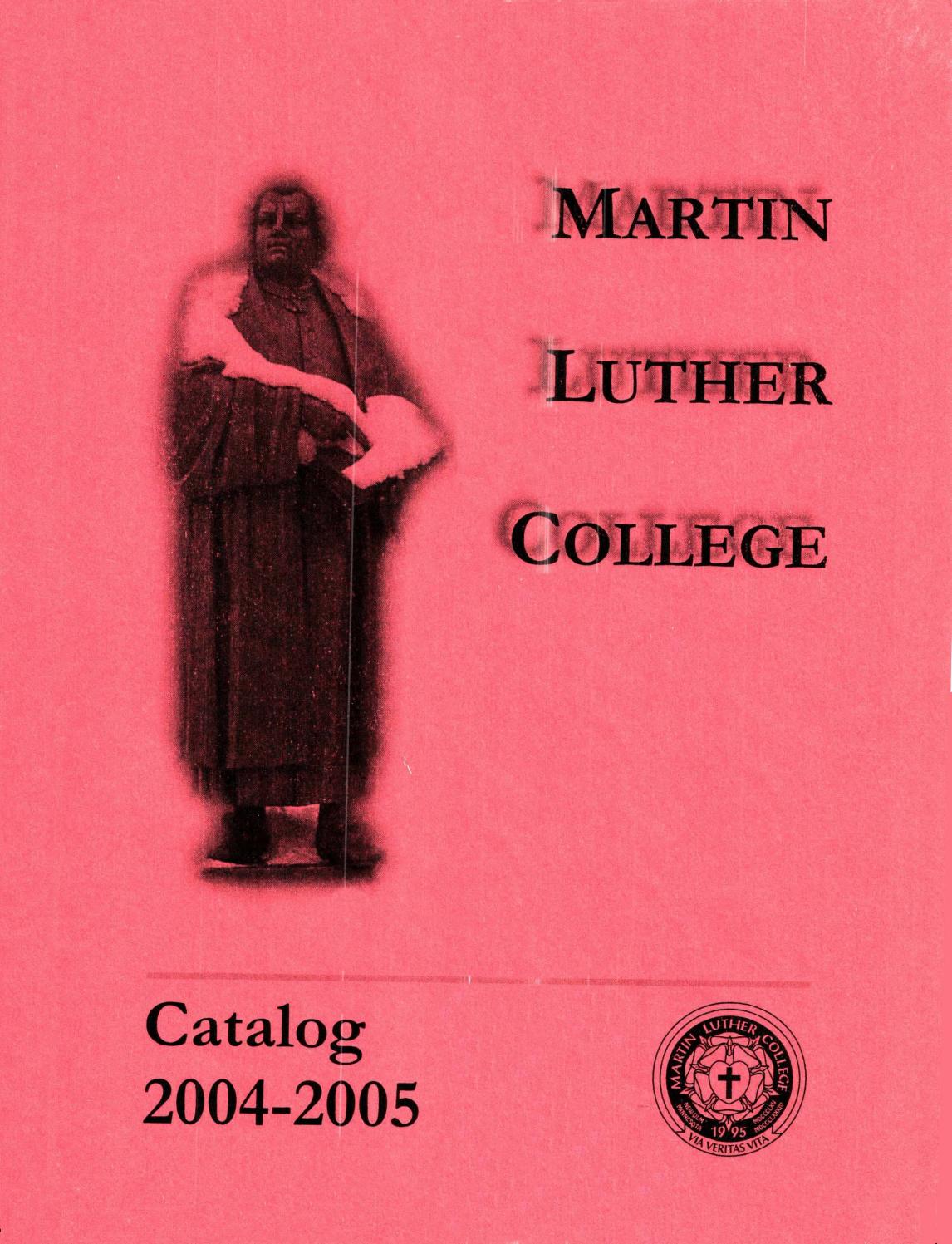 20042005 MLC Catalog by Martin Luther College Issuu