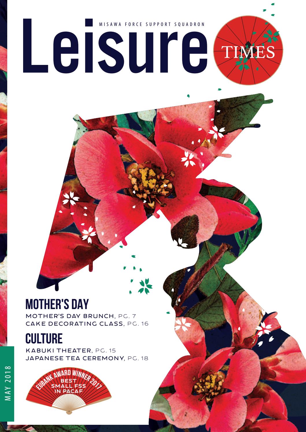May 2018 Leisure Times by Misawa AB Fss Issuu