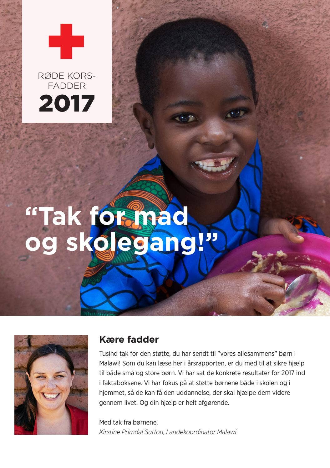 Røde Kors-fadder - Årsrapport 2017 by Røde Kors - Issuu