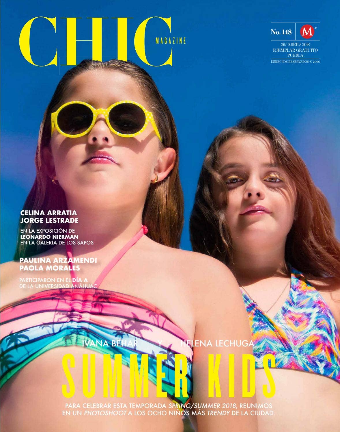 Chic Magazine Puebla, núm. 148, 26/abr/2018 by Chic Magazine Puebla - Issuu
