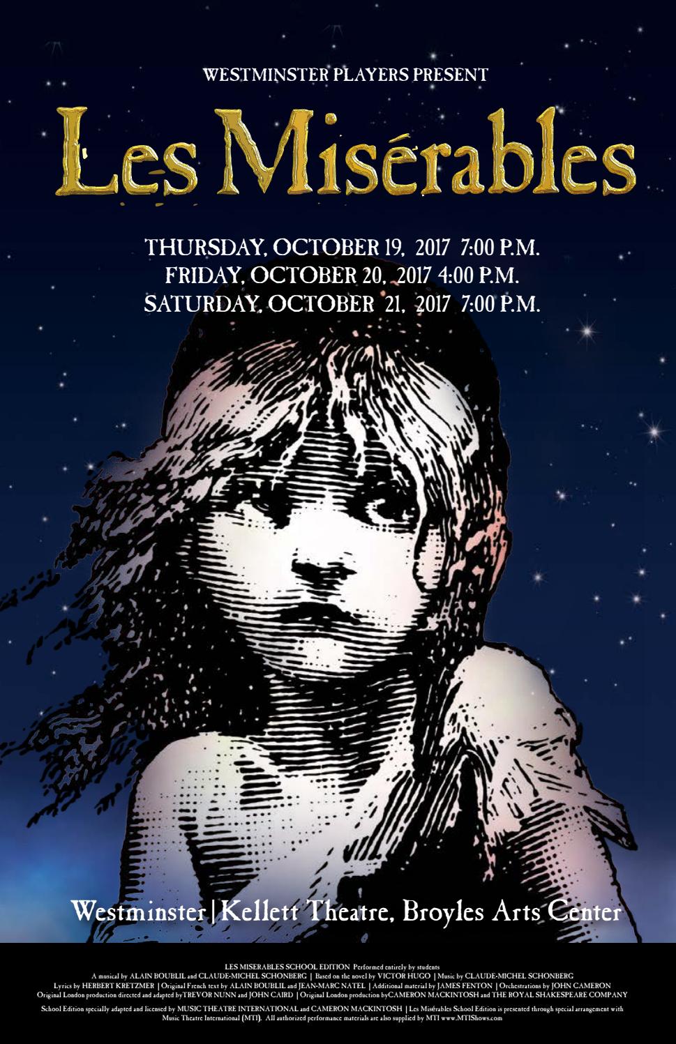 Westminster 2017 18 Playbill By The Westminster Schools Issuu