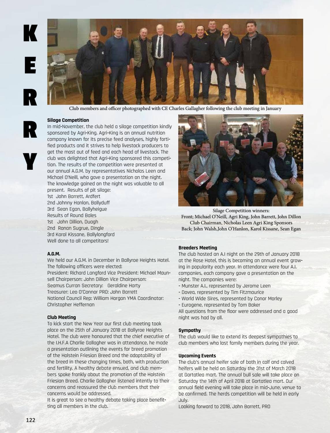 Irish Holstein Friesian - Spring Journal 2018 by IHFA - Issuu