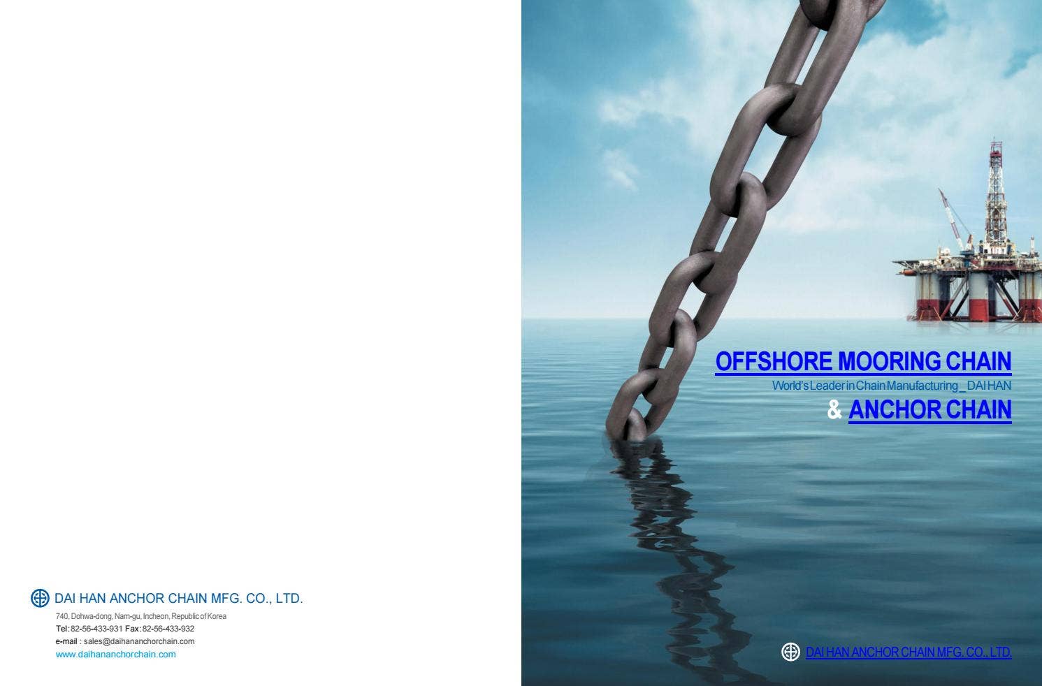 Offshore mooring chain & anchor chain by conclubiltz - Issuu