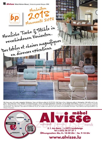 家具 Alvisse Markenprospekt 2018 第 16 页