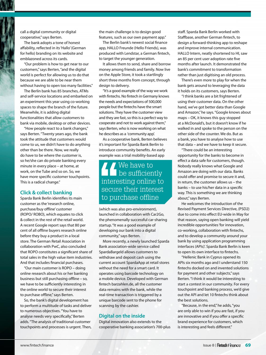 Fintech Finance Magazine Spring 2018 By Advertainment Media Issuu