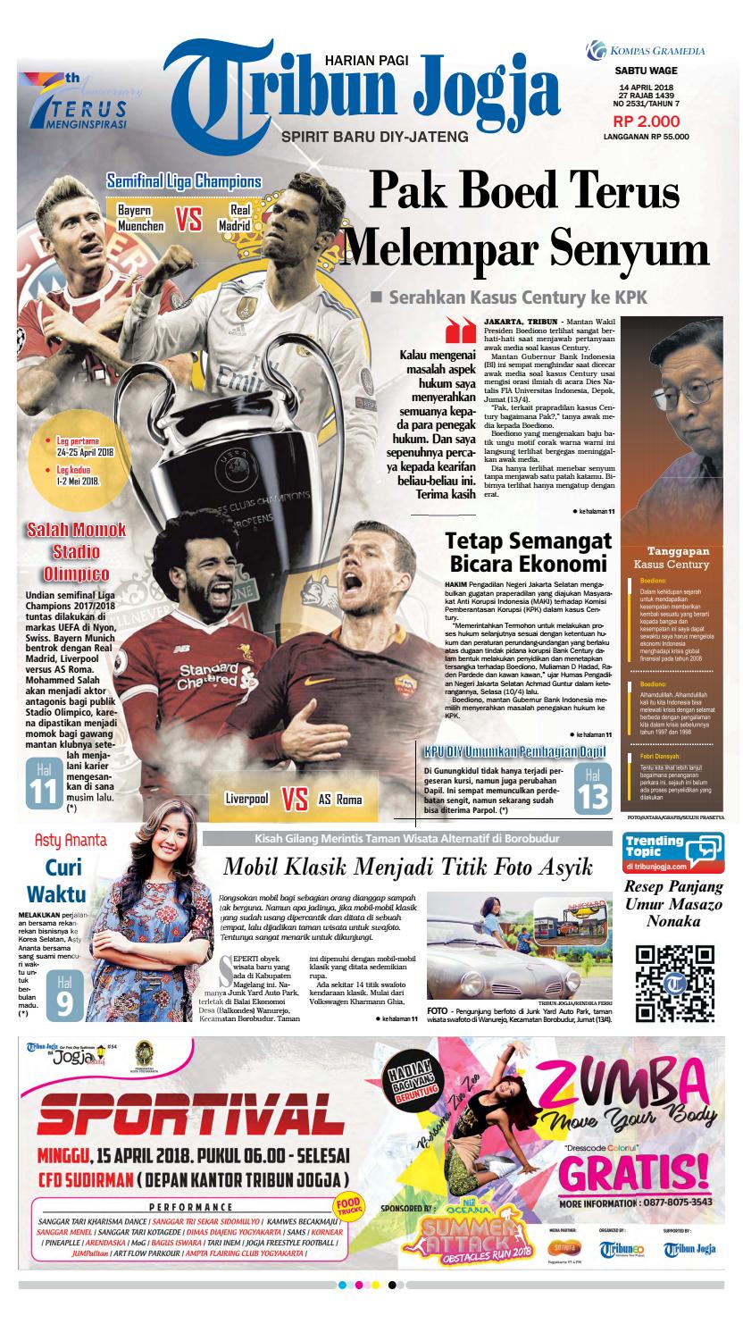Tribunjogja 14 04 2018 By Tribun Jogja Issuu Tribunjogja 14 04 2018 By Tribun Jogja Issuu