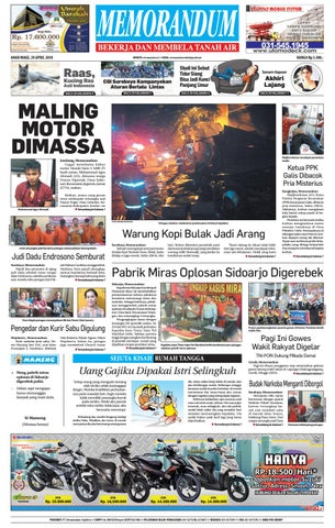 Memorandum Edisi 29 April 2018 By Memorandum Issuu<script async src=